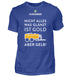 Aber gelb - black  - Men Basic Shirt